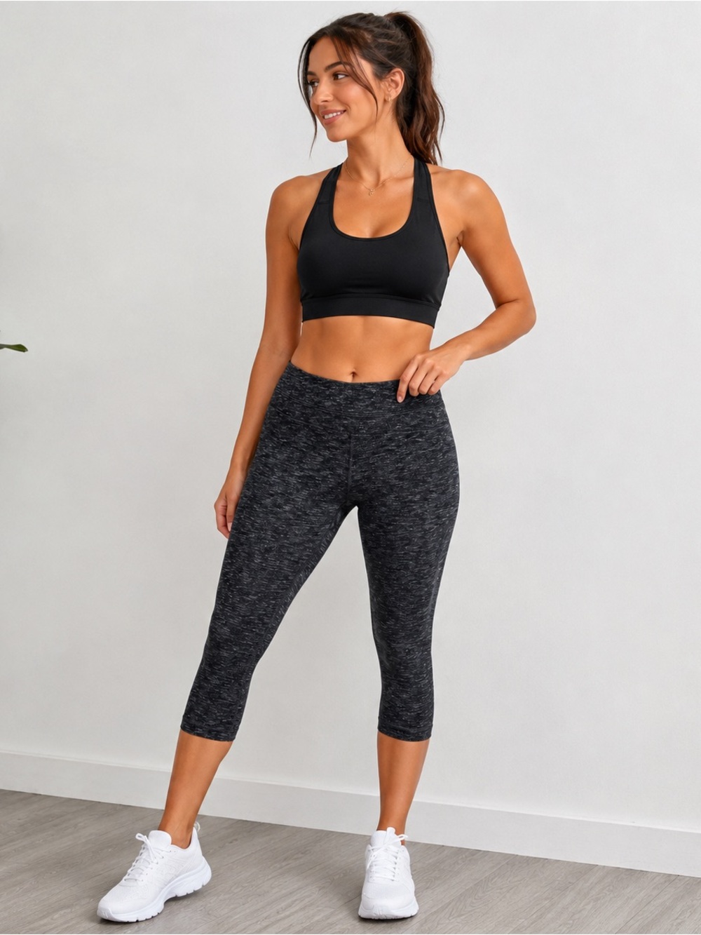 ✨ Tek Gear Athletic Capri Leggings – Size M ✨